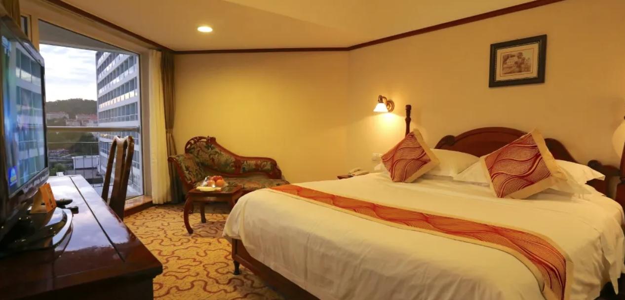 Huiquan Dynasty Hotel Qingdao Exterior foto
